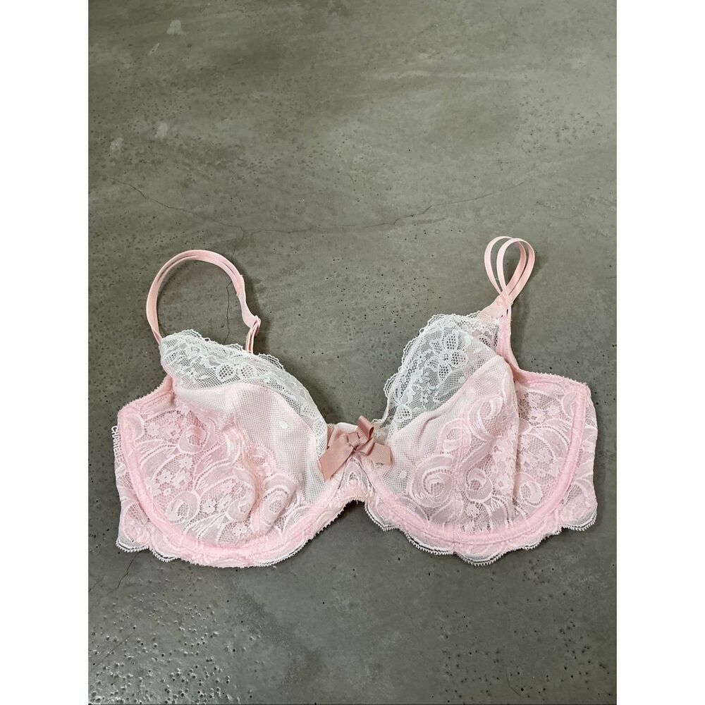 Chantelle Lace Underwire Bra | Pink in 36DDD